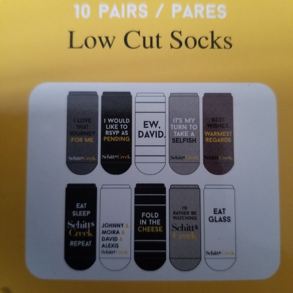 Schitt$ Creek Low Cut Socks - 10 pairs - Picture 3 of 4